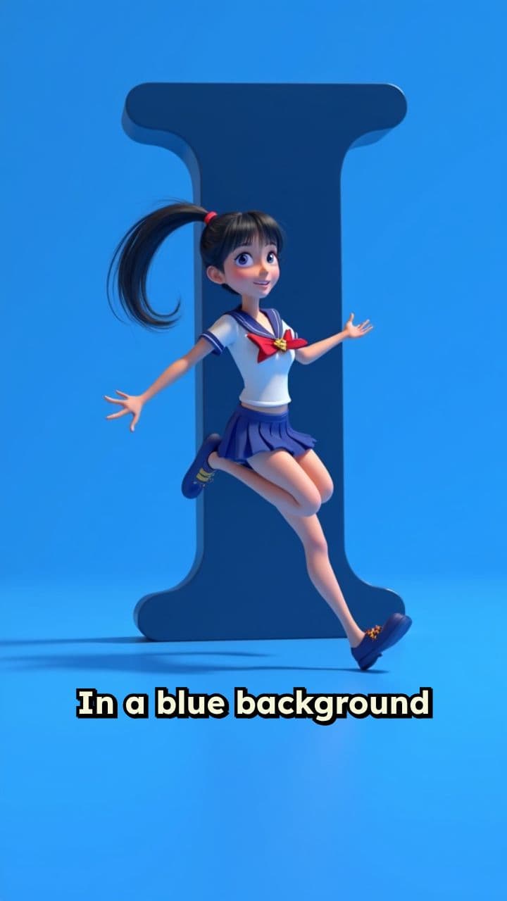 Sailor Mars Bounces on Pixar Logo