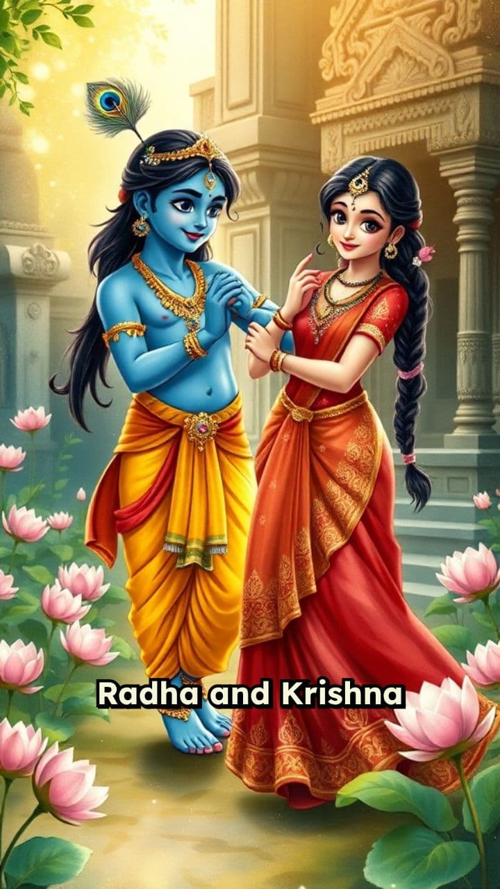 Divine Dance of Radha Krishna
