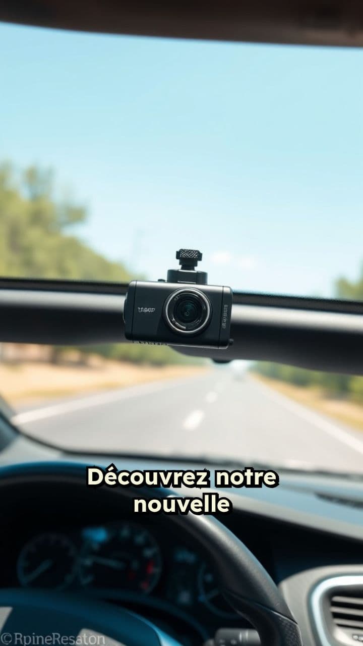 Nouvelle Dashcam 1080P Double Objectif