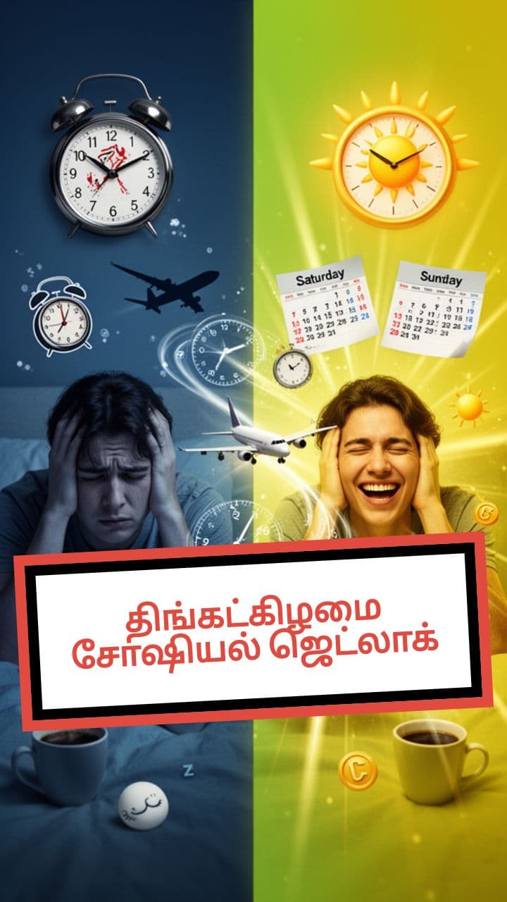 திங்கட்கிழமை சோஷியல் ஜெட்லாக்