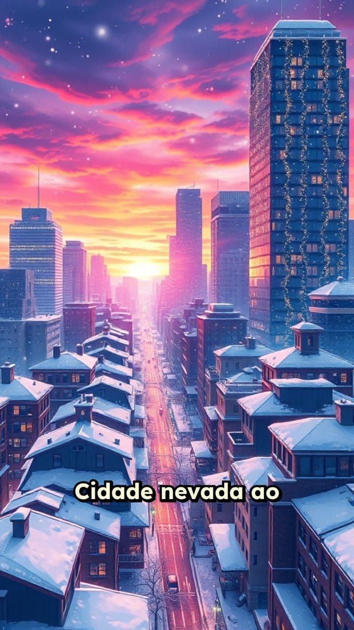 Natal Nevado com Herói e Princesa