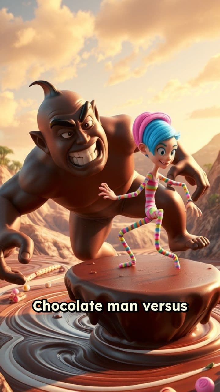 Chocolate Man vs. Candyman Showdown