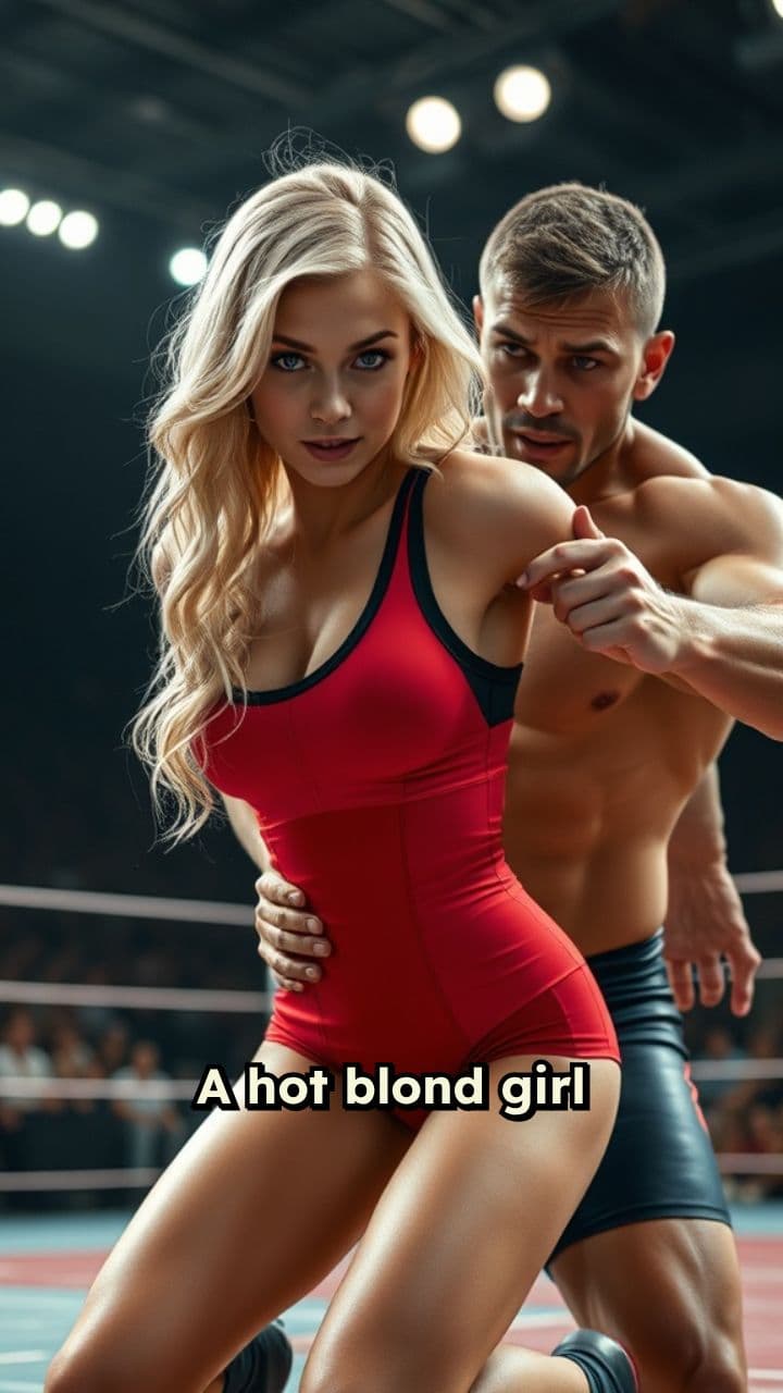 Unfair Tactics in Wrestling Match