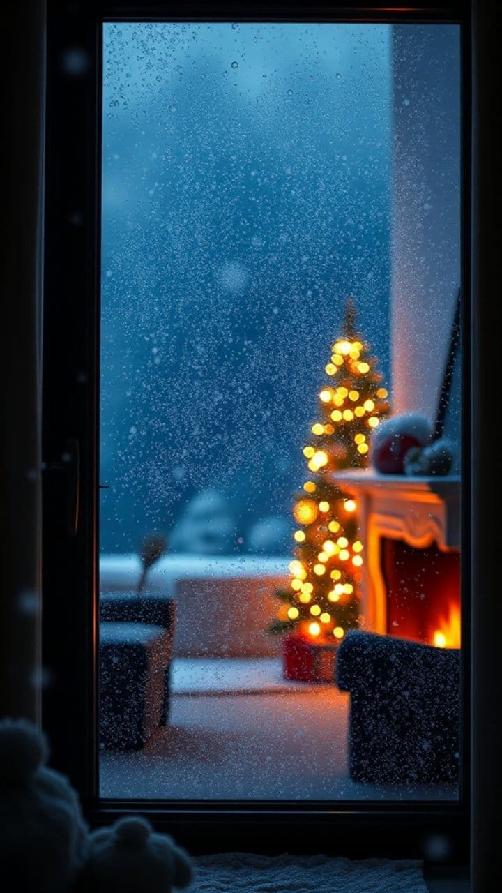 Holiday Red Glow Dust