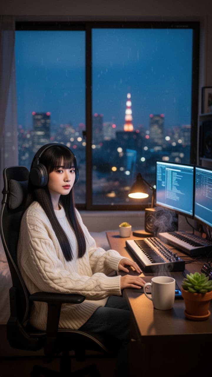 Lo-Fi Café Reflections