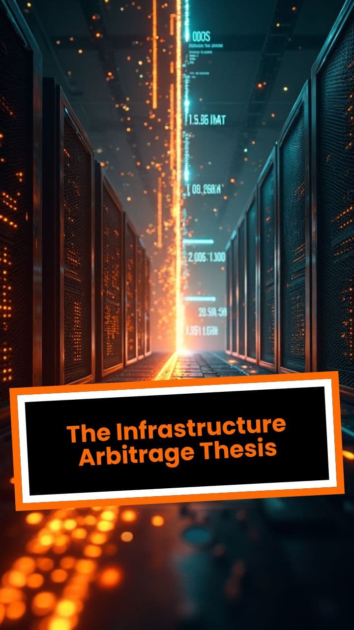 The Infrastructure Arbitrage Thesis