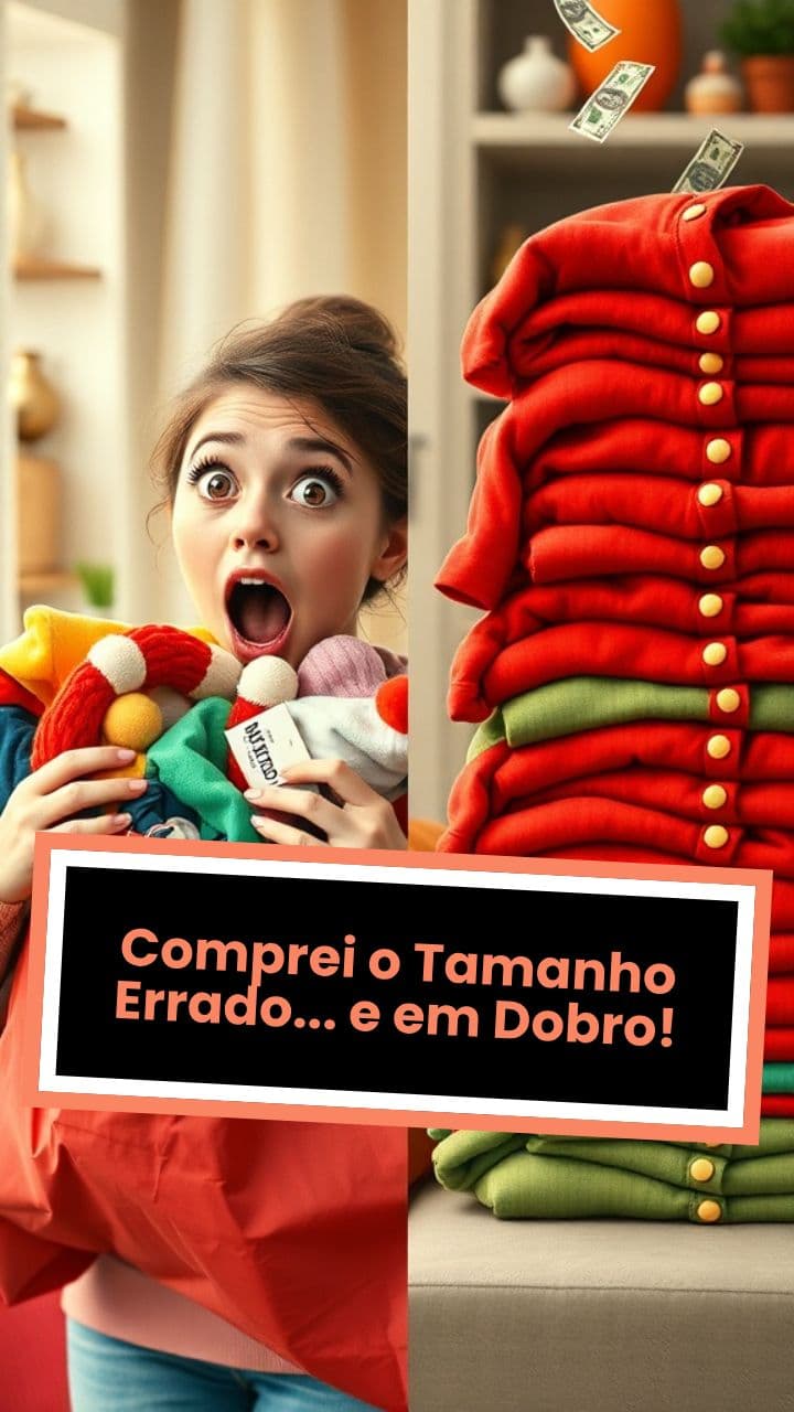 Comprei o Tamanho Errado... e em Dobro!