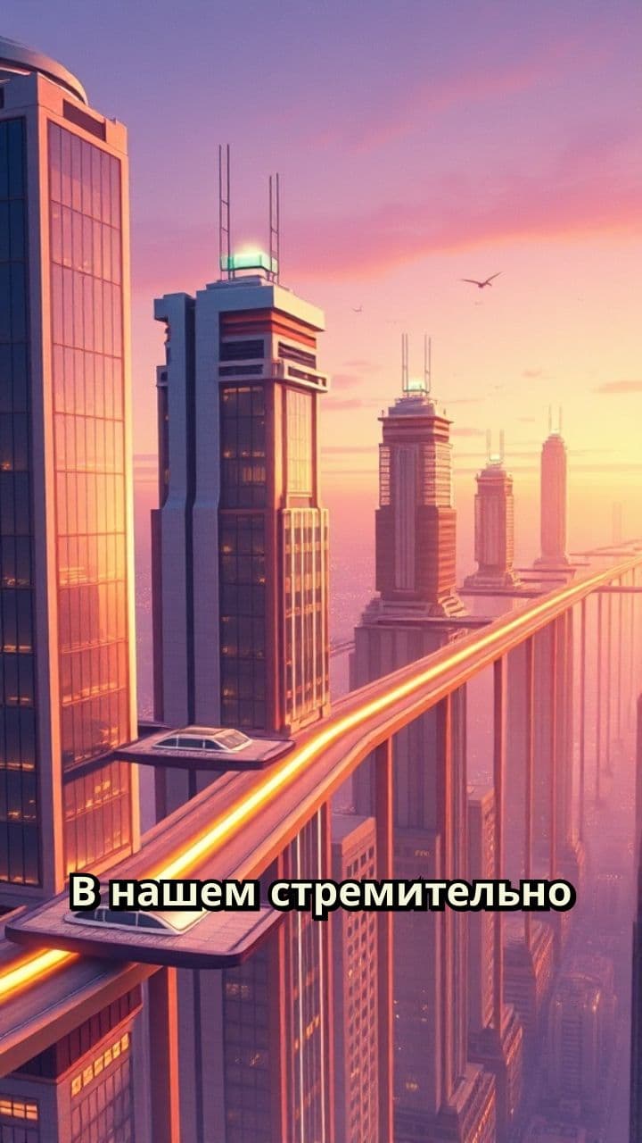 Футуристический Город и Новые Профессии