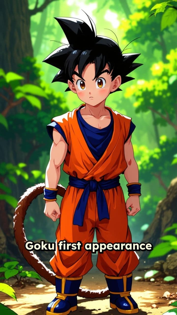 Goku's Epic Forest Battle