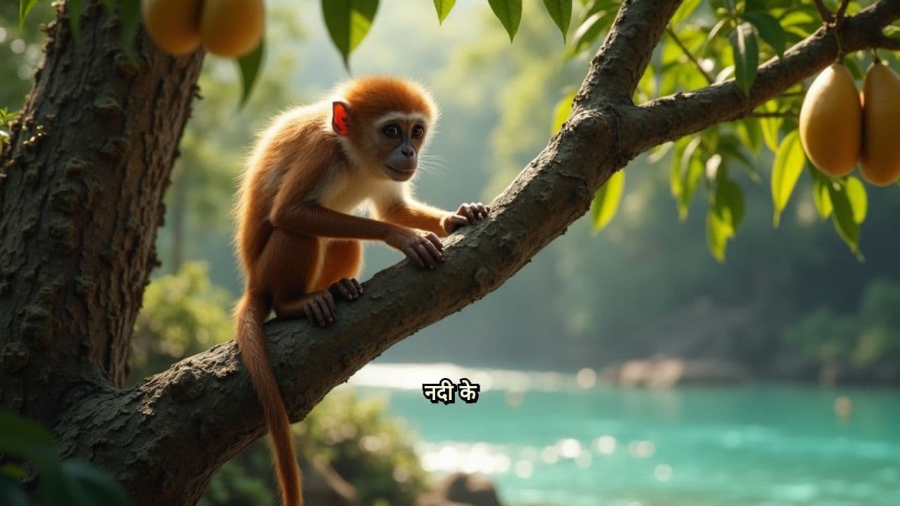 बंदर और मगरमच्छ की दोस्ती