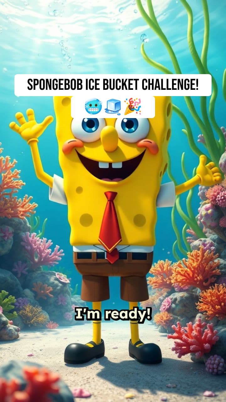 SpongeBob's Roblox Ice Bucket Challenge