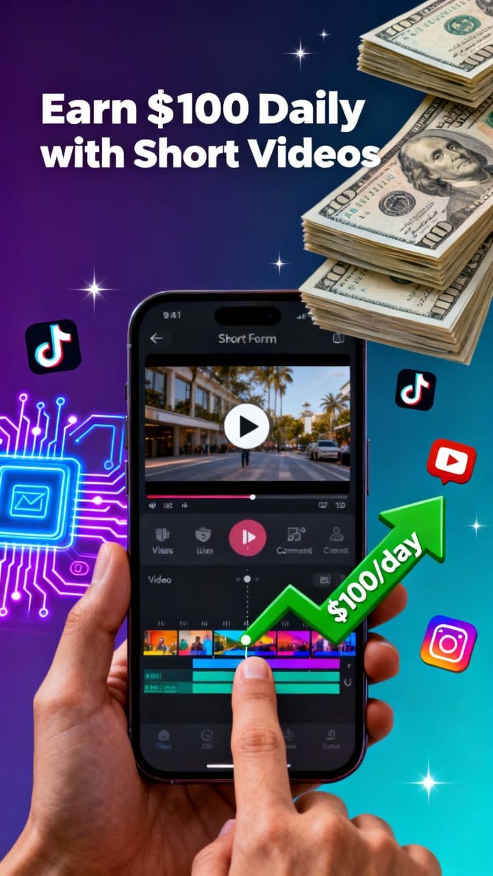 Earn $100 Daily with Short Videos