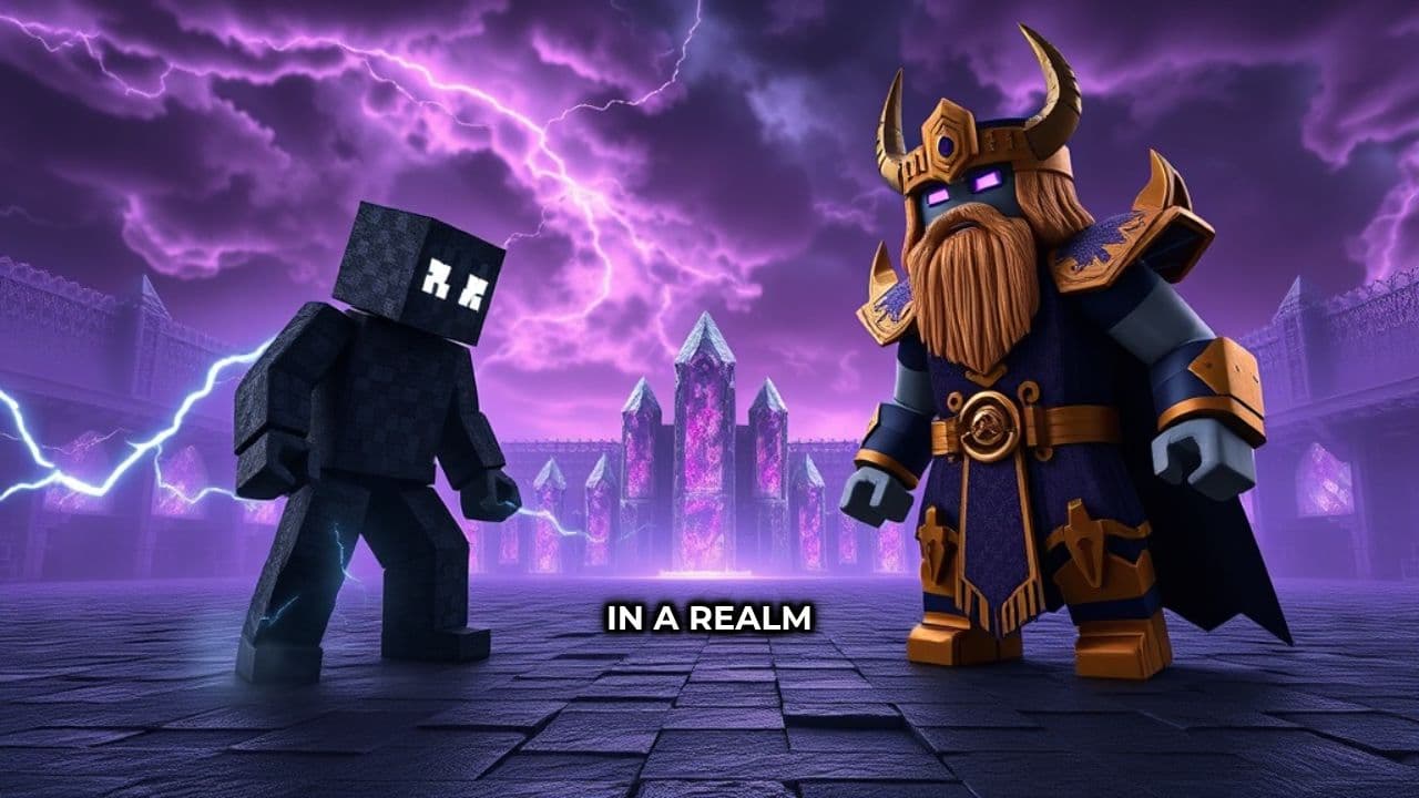 Minecraft Entity Clash: Null vs. King Odin