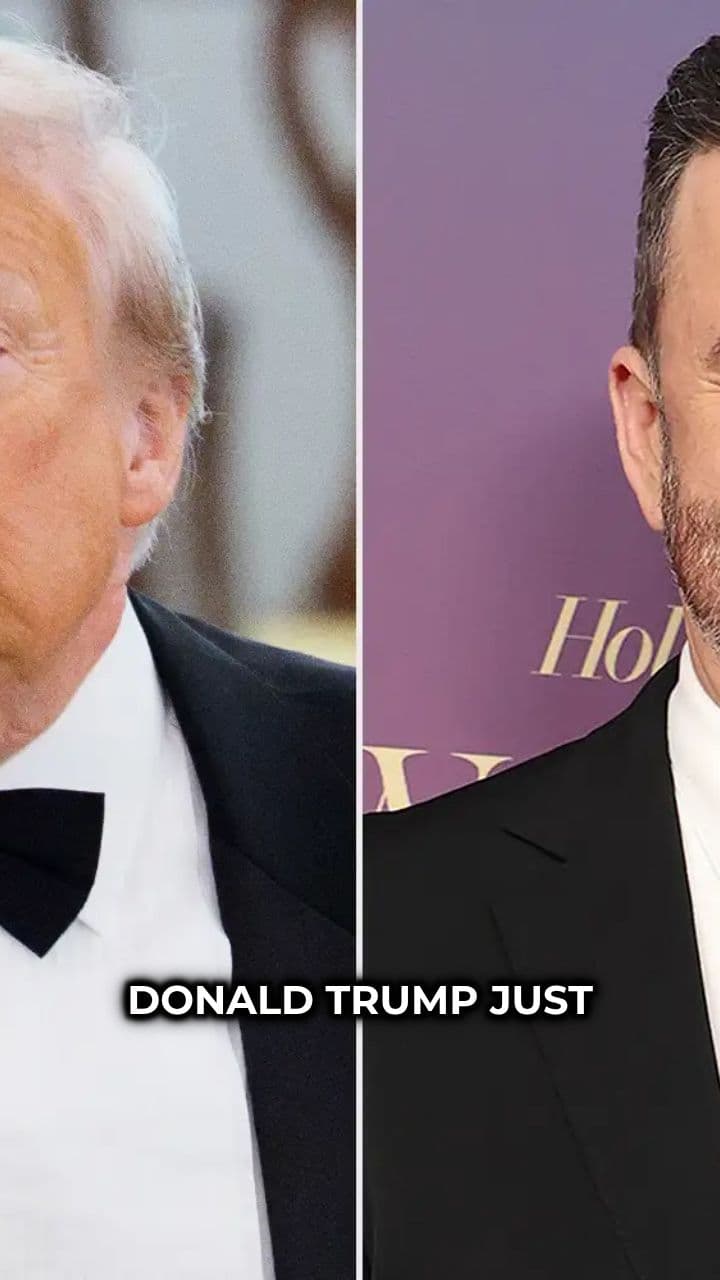 Trump Challenges Kimmel at Kennedy Center Honors