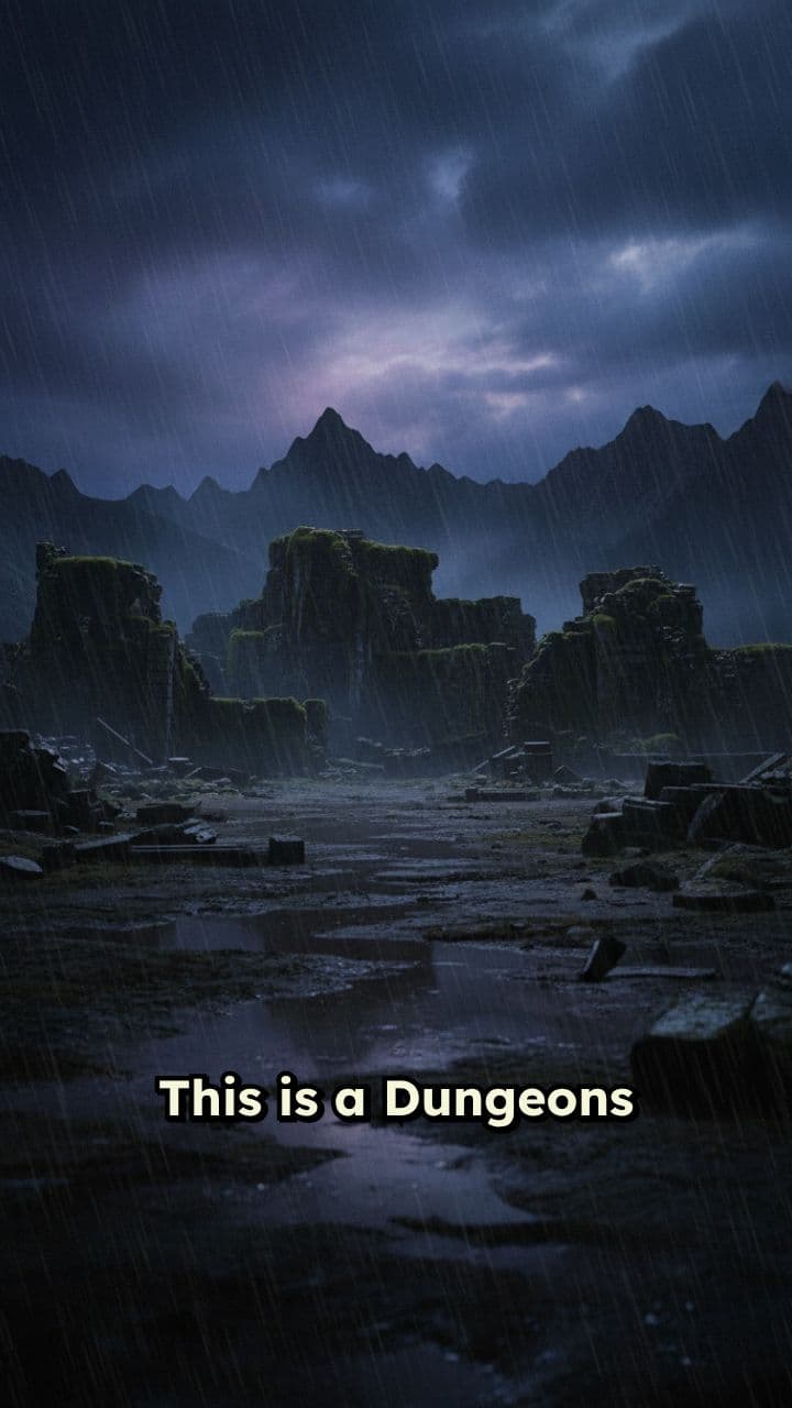 Night Chase in the Rain