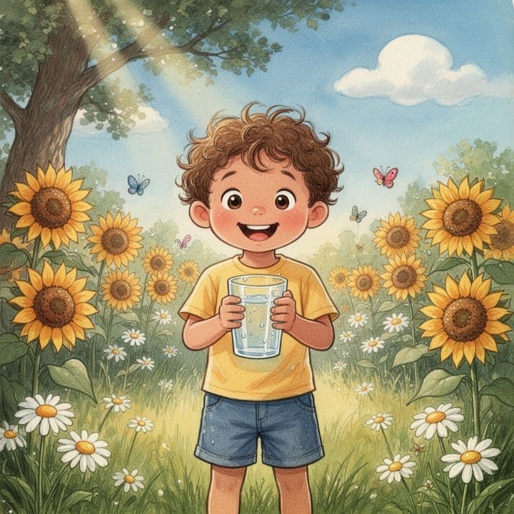 Ice-Cold Water to Refresh