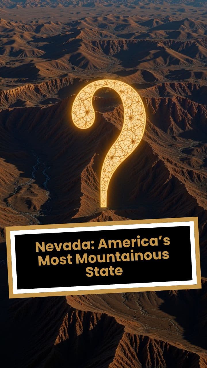 Nevada: America’s Most Mountainous State (with music)