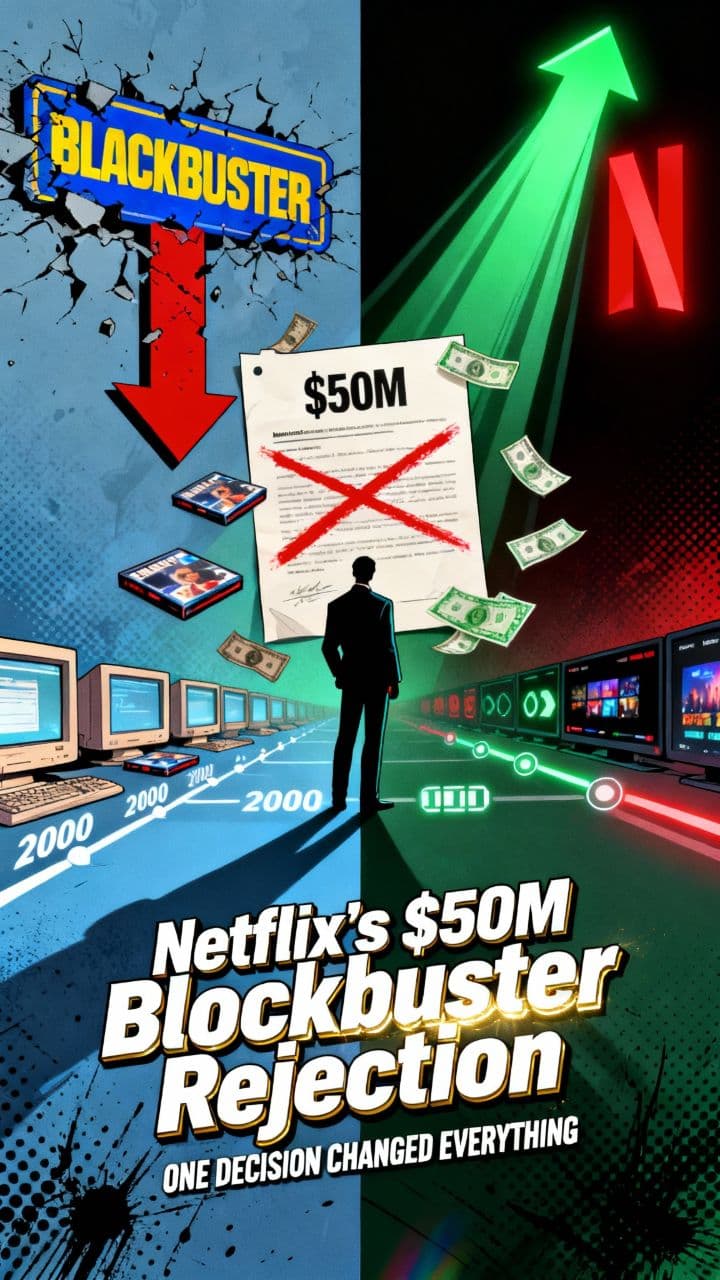 Netflix’s $50M Blockbuster Rejection