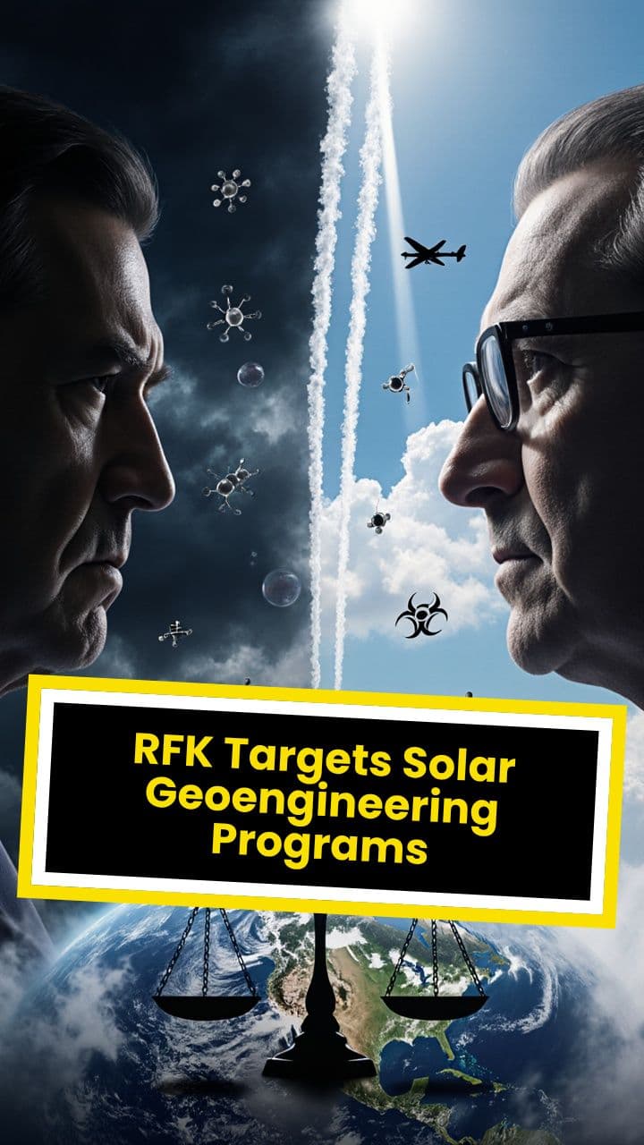 RFK Targets Solar Geoengineering Programs