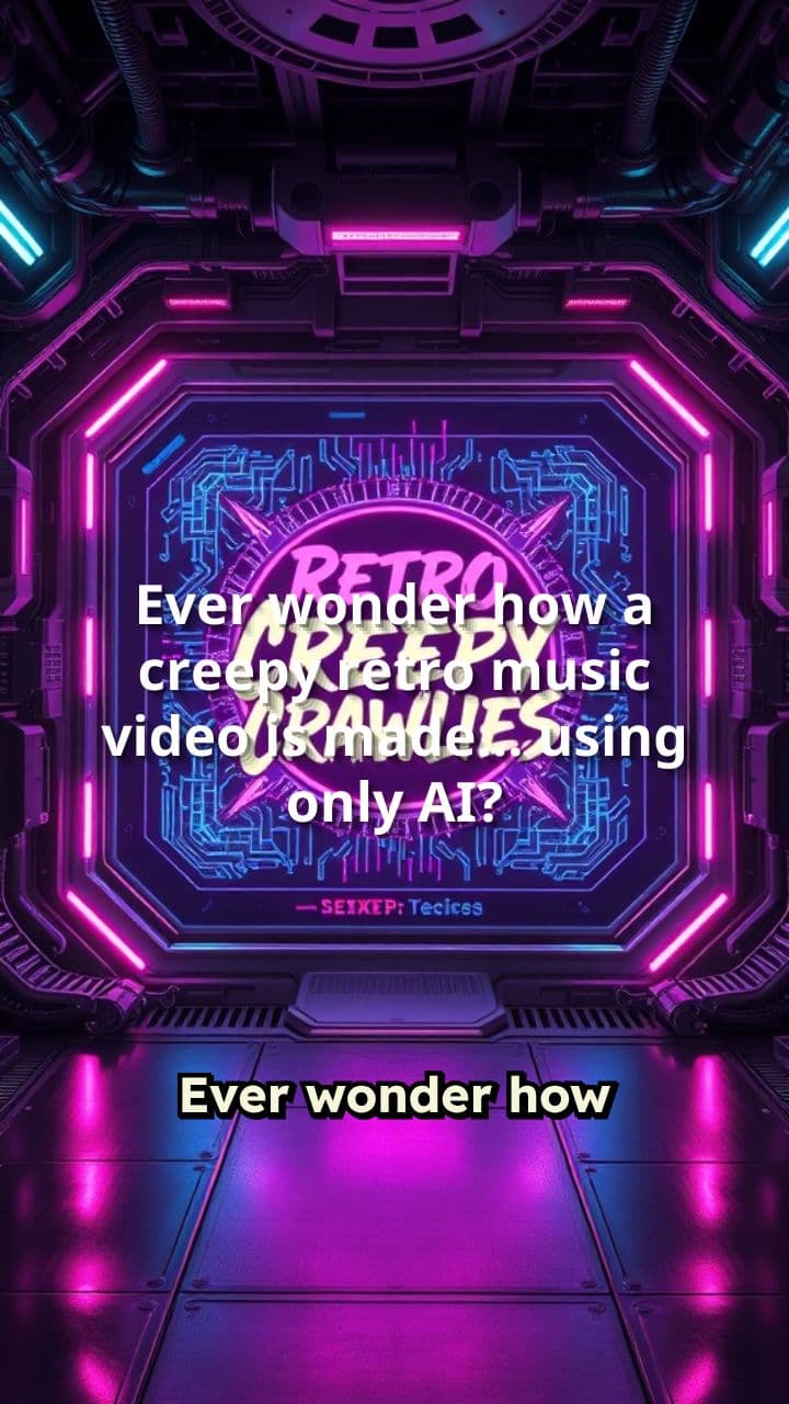Creepy Retro Music Video AI Breakdown