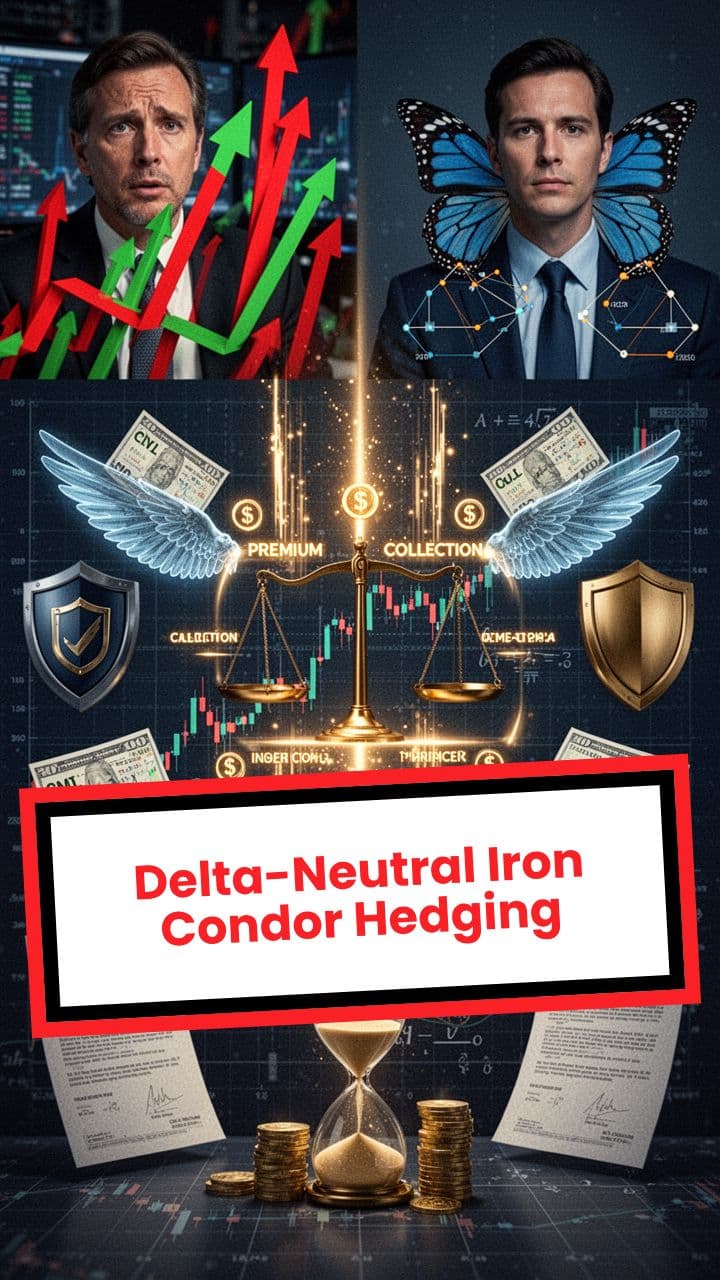 Delta-Neutral Iron Condor Hedging