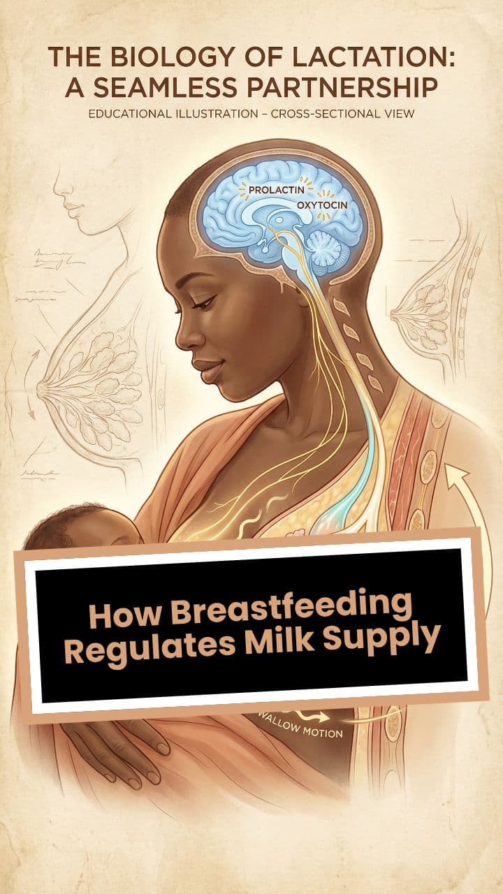 How Breastfeeding Regulates Milk Supply