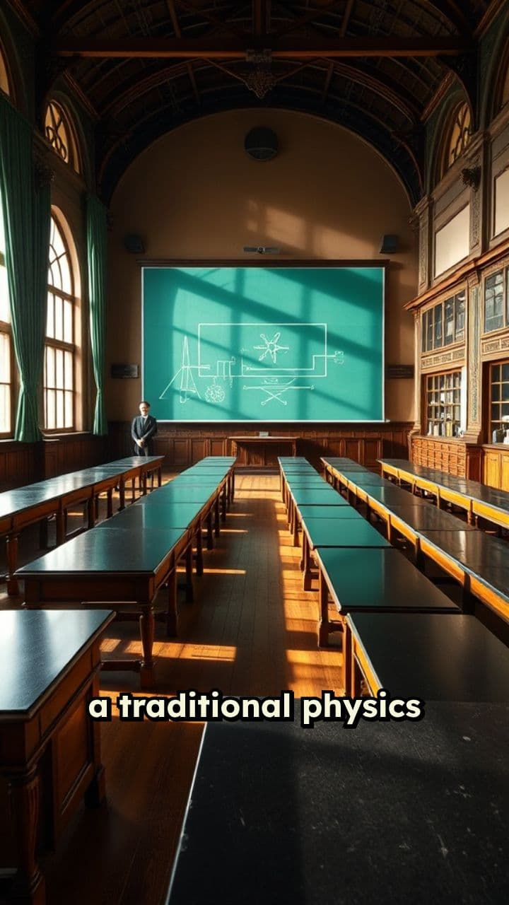 Prestigious High School Physics Class