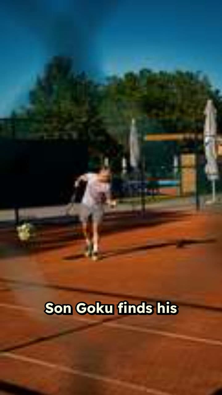 Goku Challenges Uub to a Fight