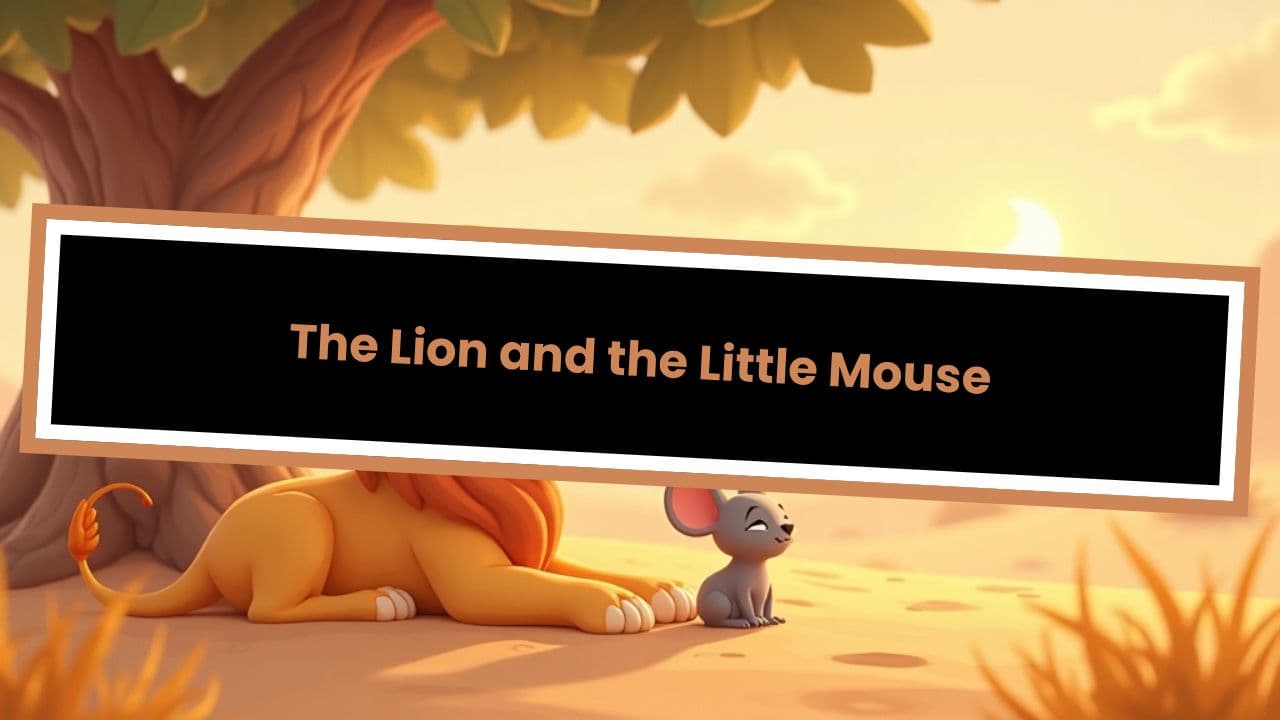 The Lion and the Little Mouse