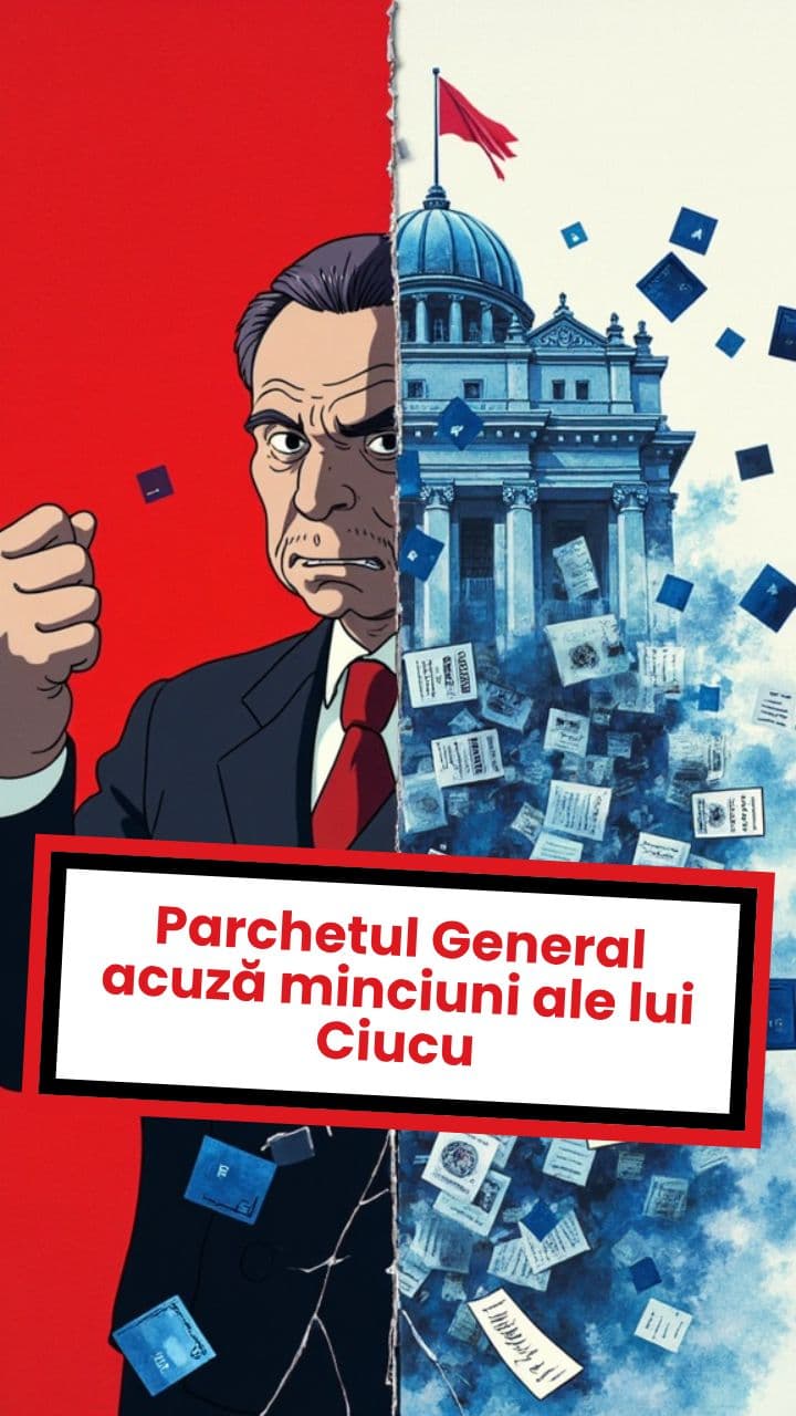 Parchetul General acuză minciuni ale lui Ciucu