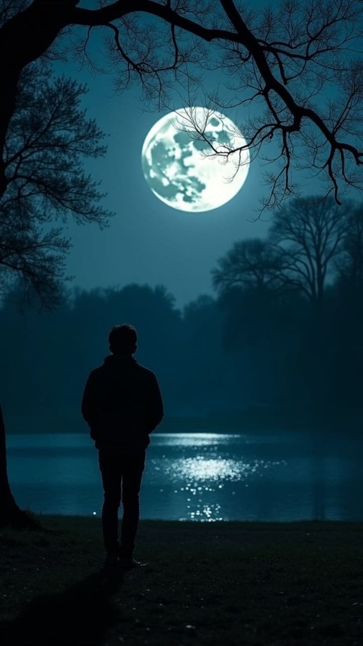 Лунная ночь и первая любовь