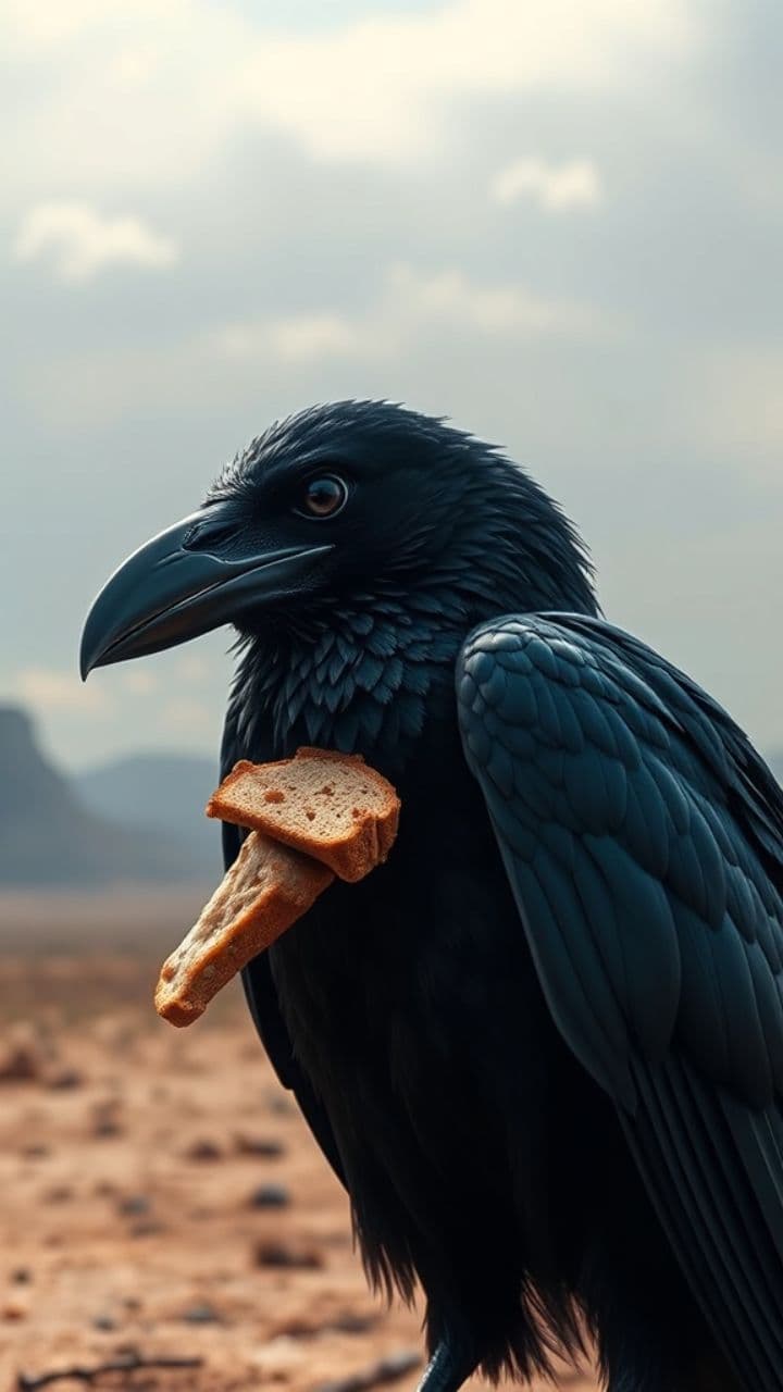 Elías y el milagro de los cuervos