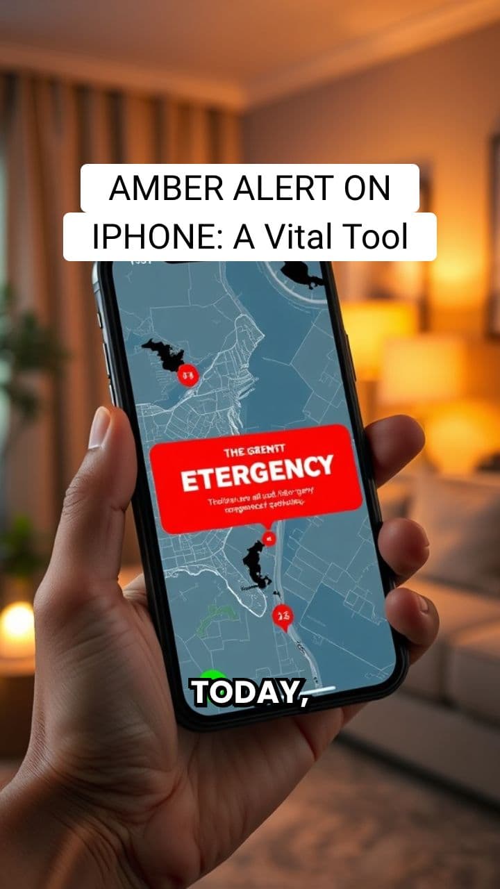 AMBER Alert on iPhone: Understanding the System
