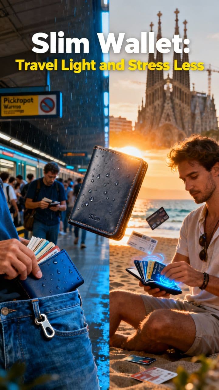 Slim Wallet: Travel Light and Stress Less
