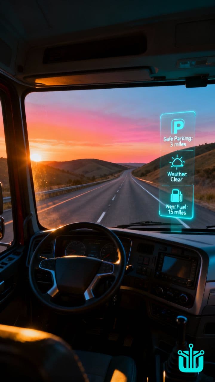 AI-Enhanced Trucking Journey