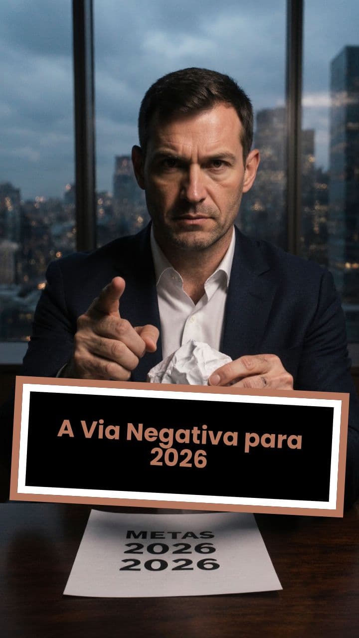 A Via Negativa para 2026