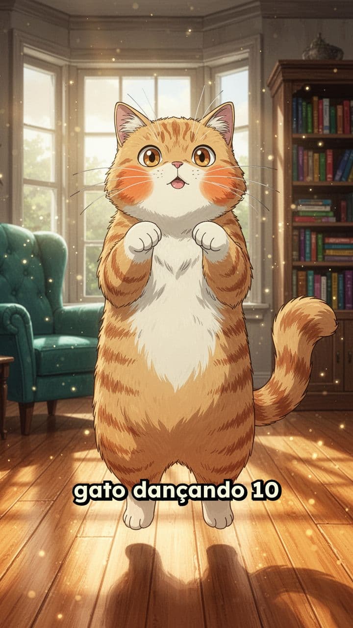 Gato Dançando por 10 Segundos