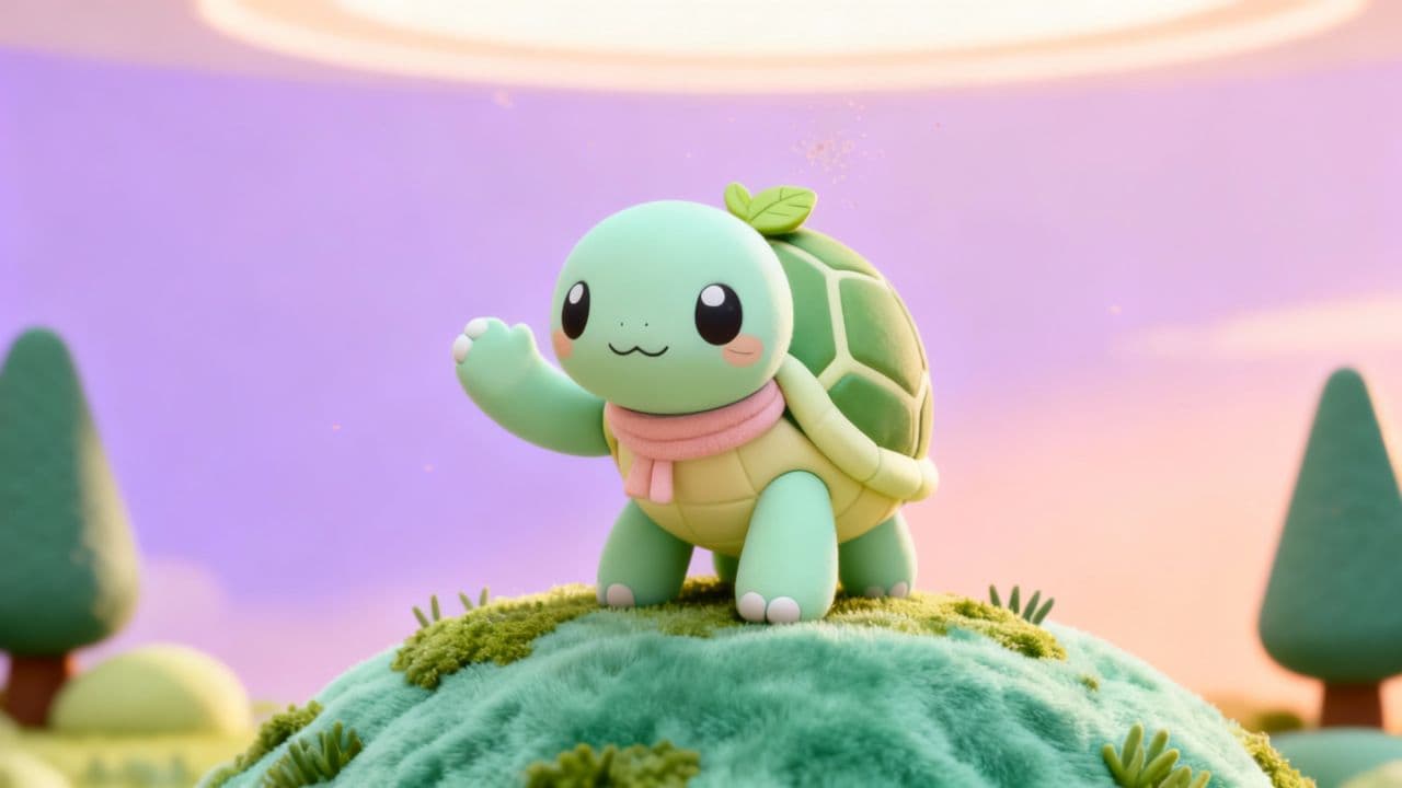 Slow with Nounou the Turtle