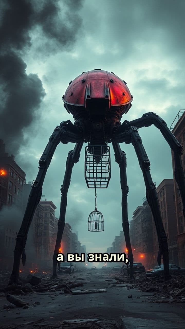 Триподы и "удобрение" планеты в Войне миров