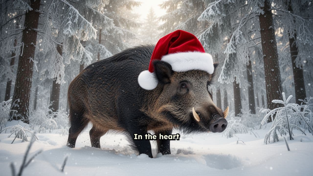 A Festive Forest Wanderer