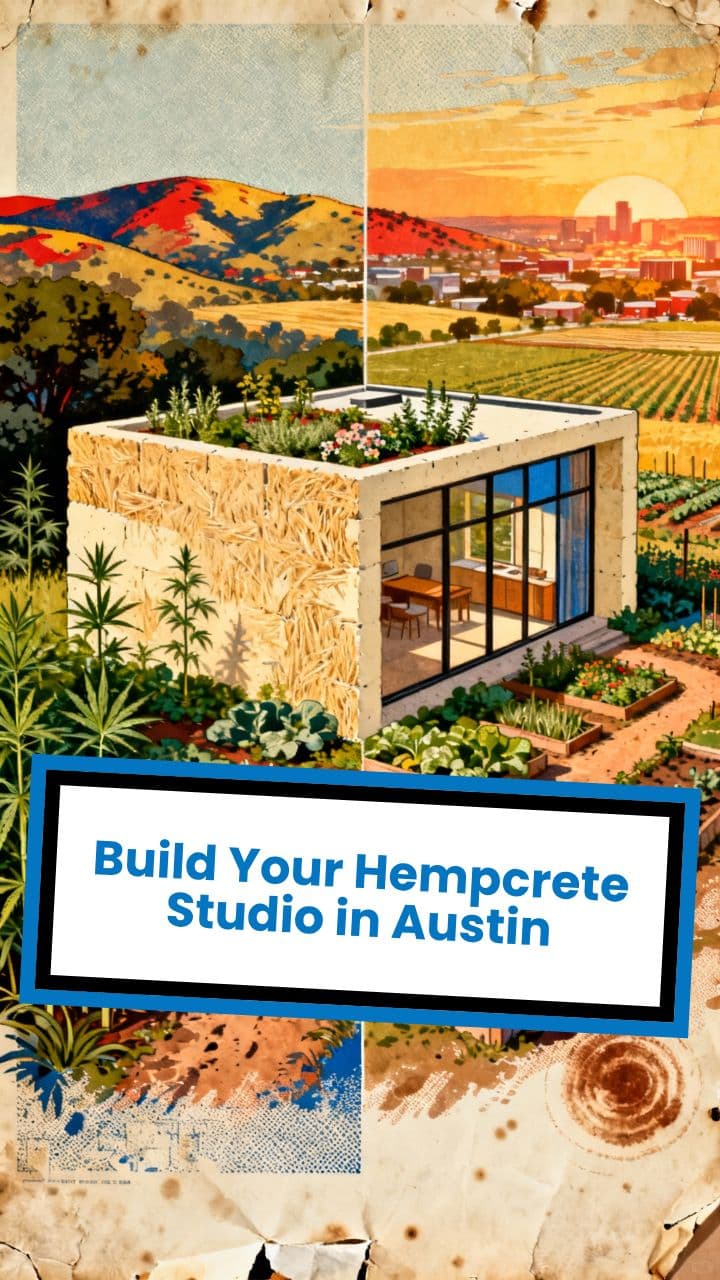 Build Your Hempcrete Studio in Austin