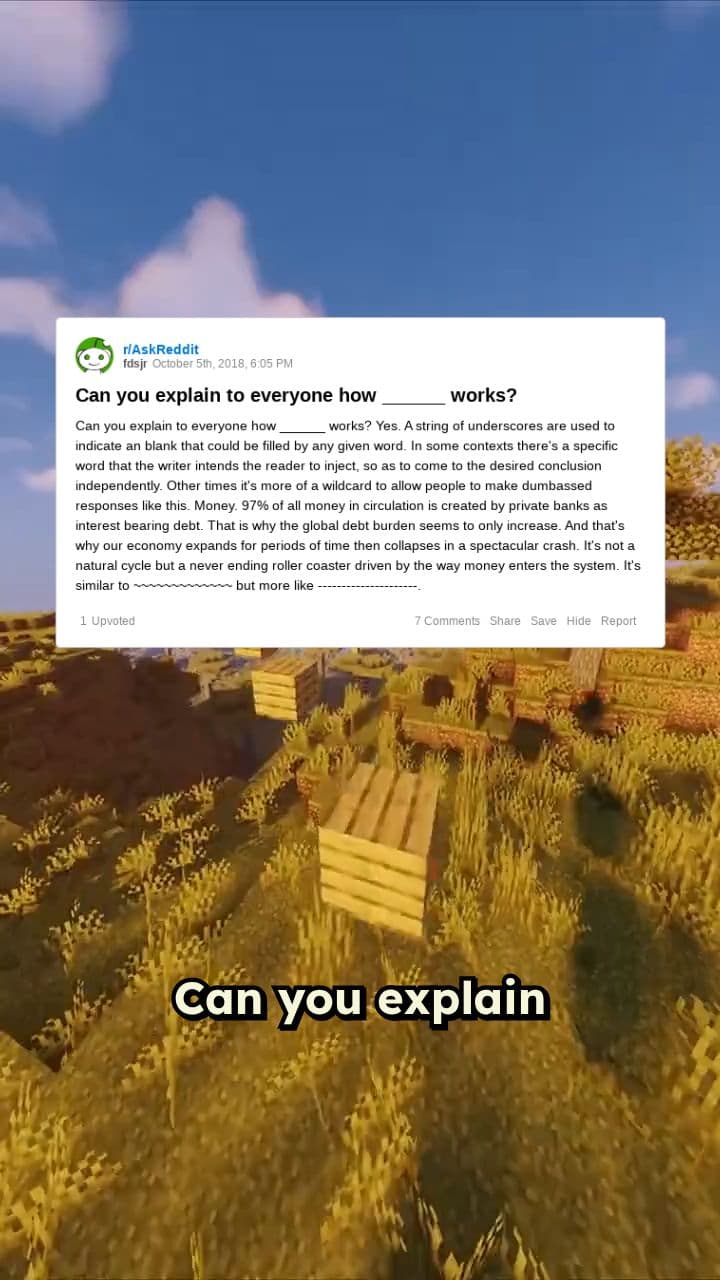 The Mechanics of Money Creation