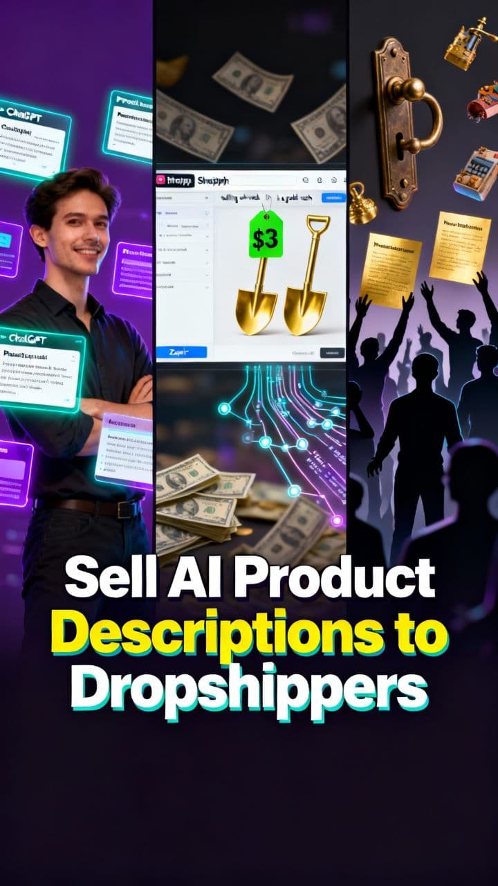 Sell AI Product Descriptions to Dropshippers