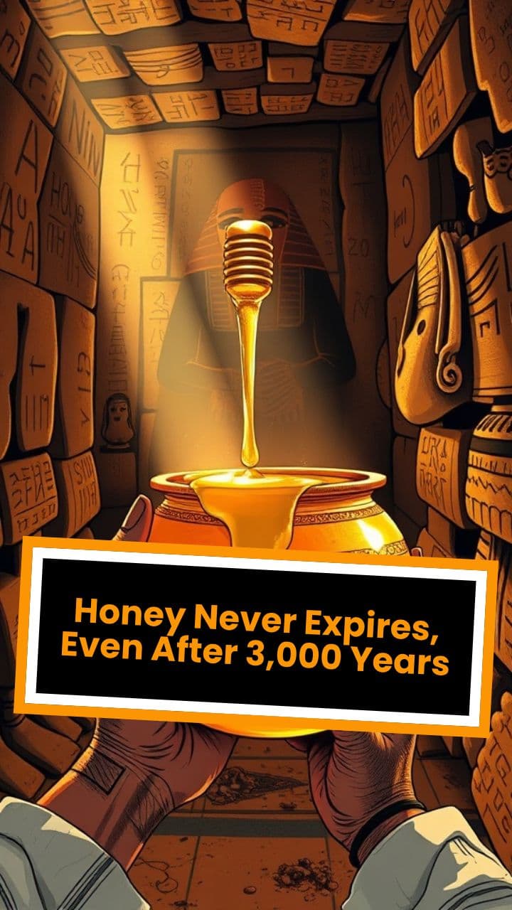 Honey Never Expires, Even After 3,000 Years