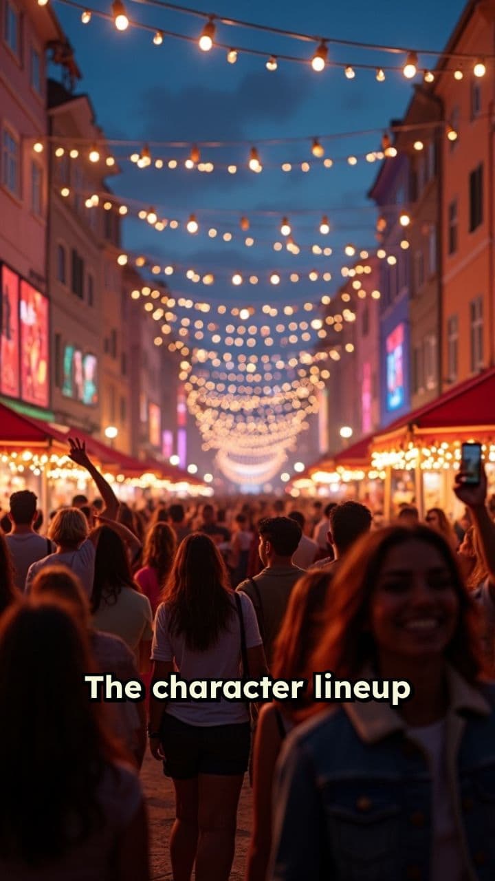 Jollywood Nights Character Lineup Revealed