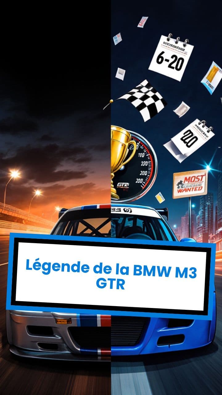 Légende de la BMW M3 GTR