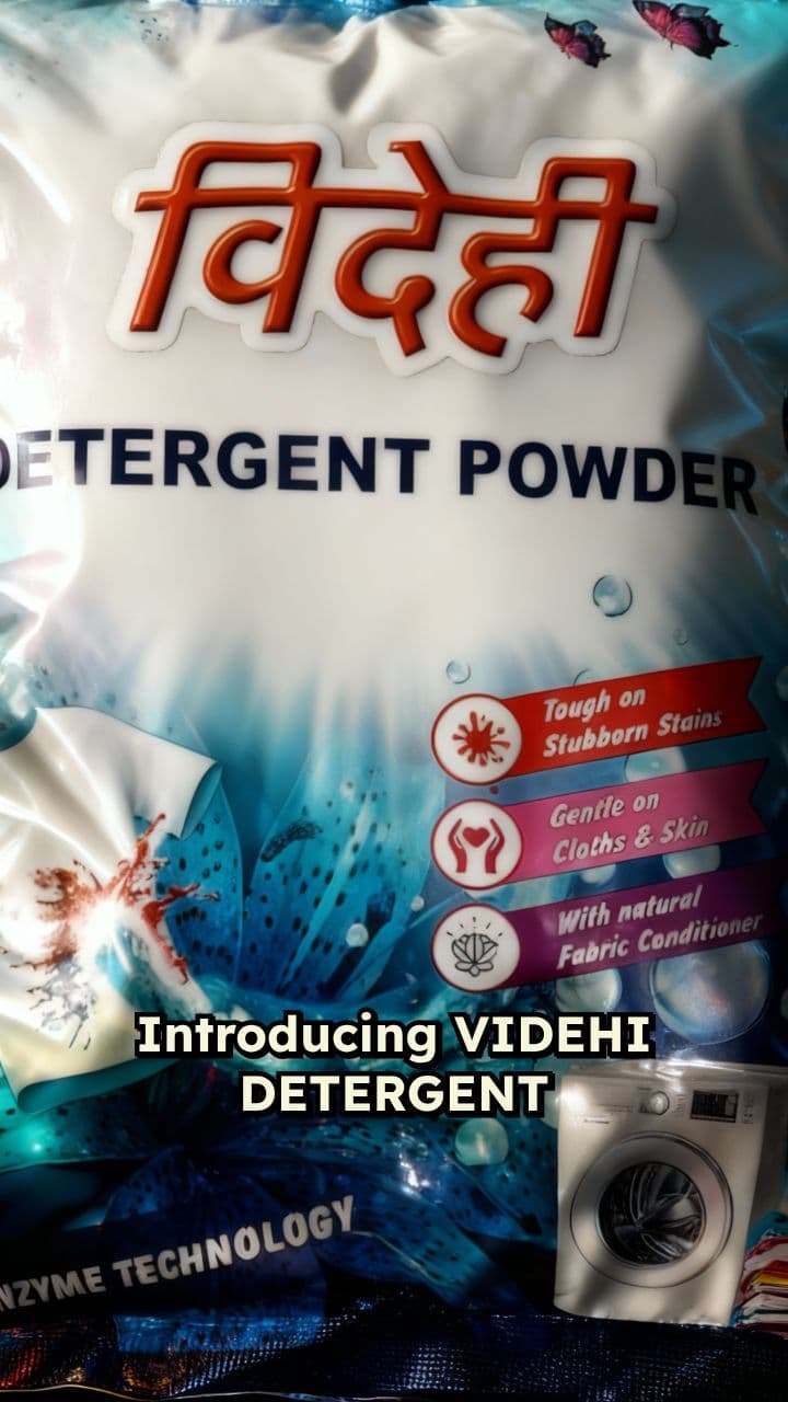 VIDEHI DETERGENT POWDER Commercial