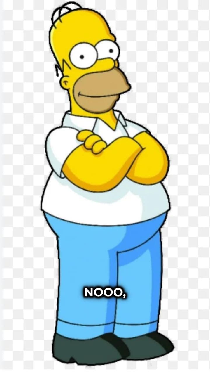 Homer e la Ciambella Volante Brainrot