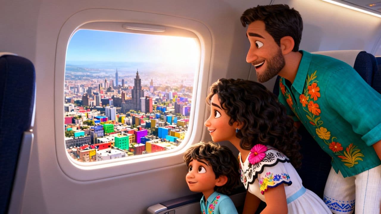 First Glimpse of Mexico City