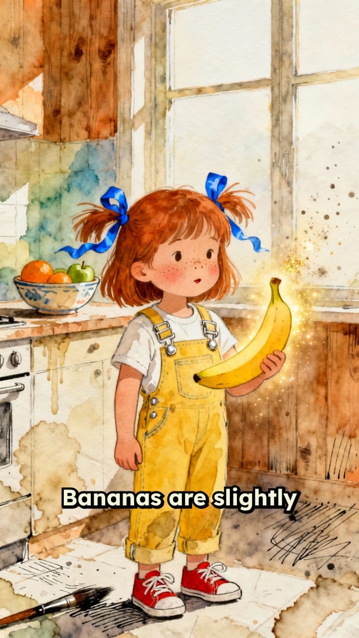 Bananas’ Harmless Radioactivity Explained